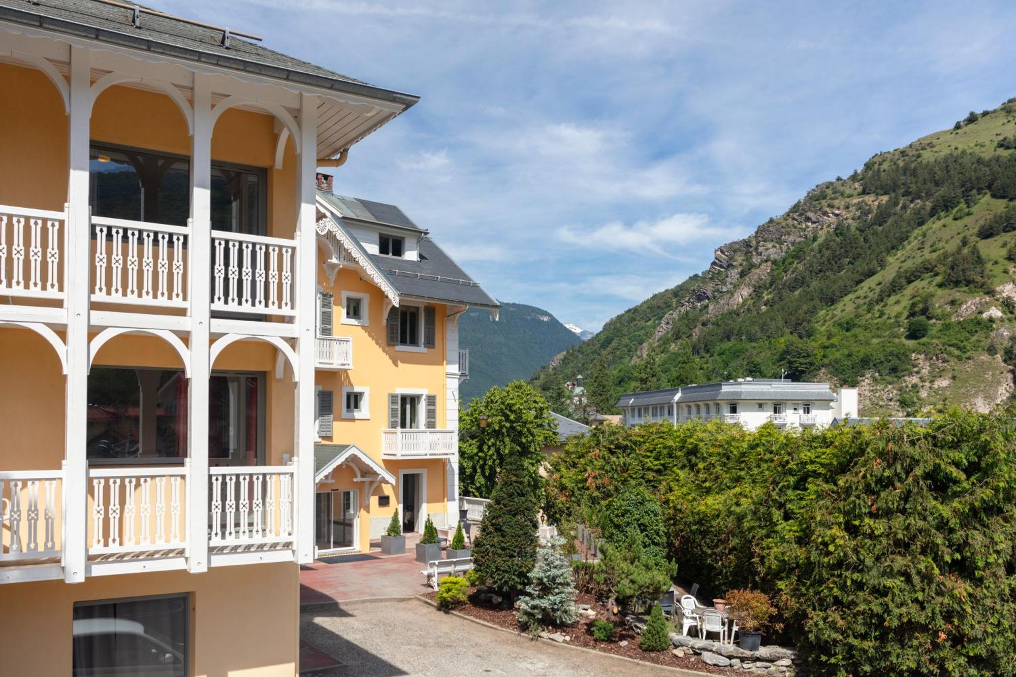 Hotel Le Belvedere Brides-les-Bains Exteriér fotografie